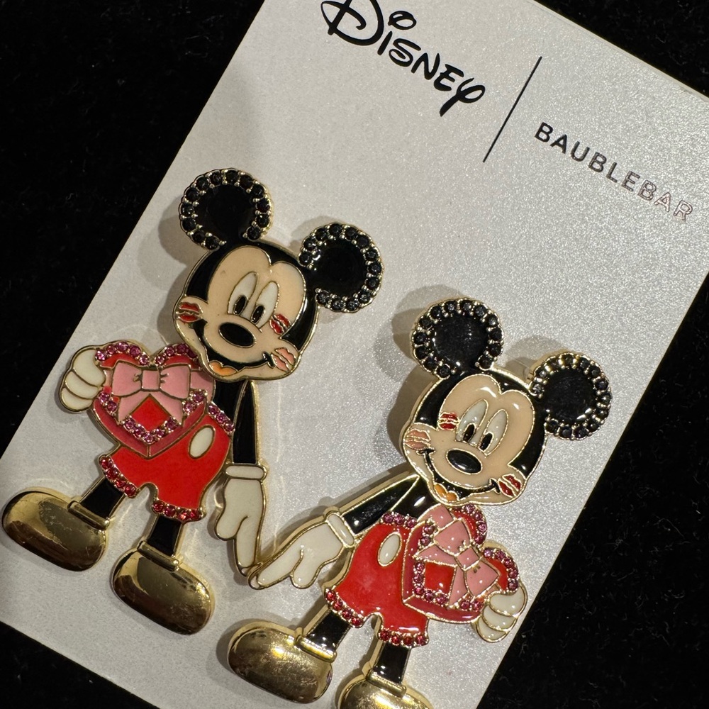 Disney BaubleBar Mickey Mouse Earrings